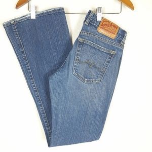 Lucky Brand Jeans Sz 2 Sweet N Low Med Wash Flare